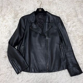 23区 - 美品✨23区 大きいサイズ レザージャケット ダブル 23区 - 美品✨23区 大きいサイズ レザージャケット ダブル