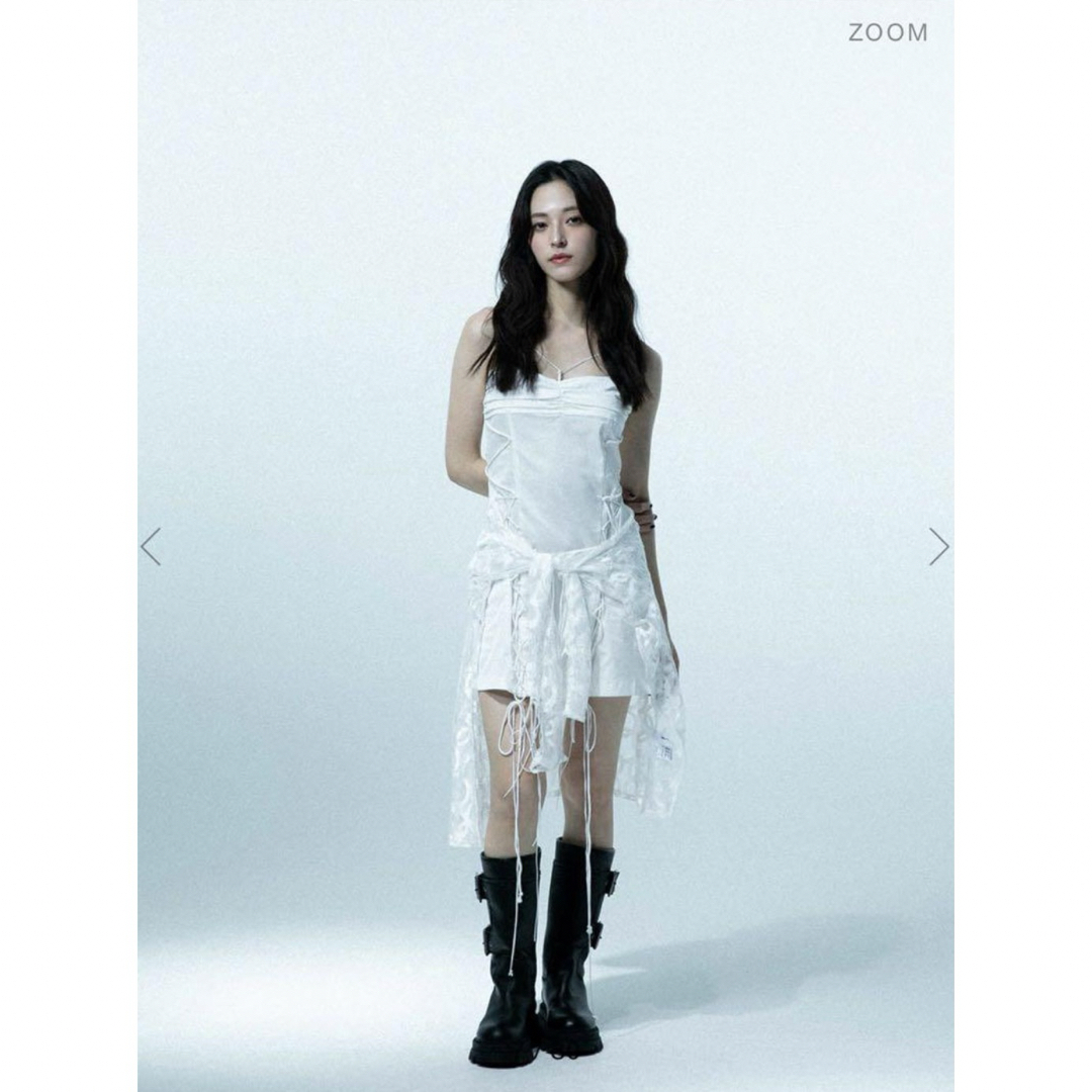 Bubbles - meltthelady string mini one piece whiteの通販 by Bubbles - meltthelady string mini one piece whiteの通販 by