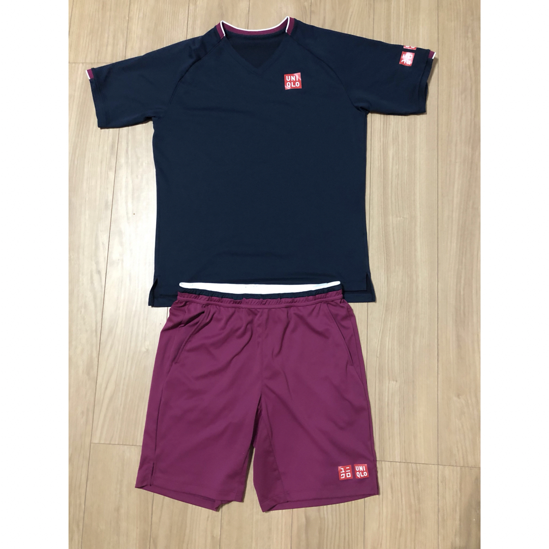 UNIQLO - ユニクロ 錦織 フェデラー シャツ パンツ テニス UNIQLO - ユニクロ 錦織 フェデラー シャツ パンツ テニス