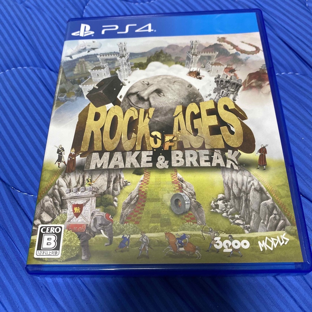 PlayStation4(プレイステーション4)のロック・オブ・エイジス: メイク&ブレイク エンタメ/ホビーのゲームソフト/ゲーム機本体(家庭用ゲームソフト)の商品写真