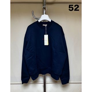 マルニ(MARNI)の新品 52 マルニ 24ss ミニロゴ スウェット ネイビー 6357(スウェット)