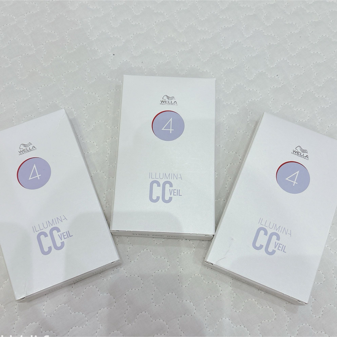 WELLA(ウエラ)のウエラ イルミナccヴェール カラーサイクル step4 x 4 wella コスメ/美容のヘアケア/スタイリング(トリートメント)の商品写真