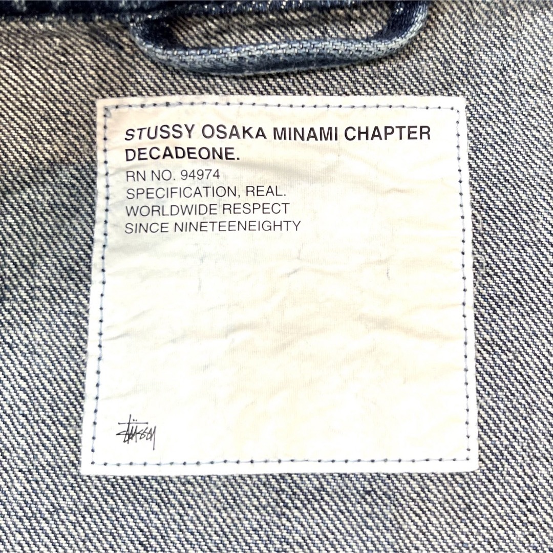 STUSSY - 【ステューシー】 大阪南チャプト 10周年記念 ダメージ STUSSY - 【ステューシー】 大阪南チャプト 10周年記念 ダメージ