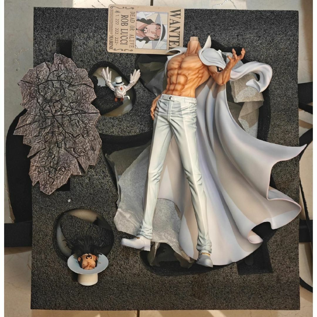 ワンピース CP0 ロブ・ルッチ フィギュア ガレージキット 塗装 ワンピース CP0 ロブ・ルッチ フィギュア ガレージキット 塗装