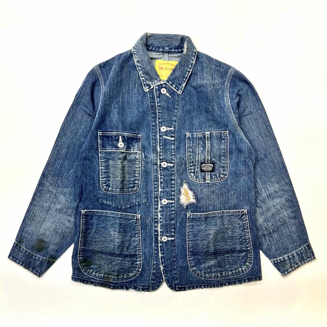 STUSSY - stussy 港北チャプト 5周年記念 ダメージデニム STUSSY - stussy 港北チャプト 5周年記念 ダメージデニム
