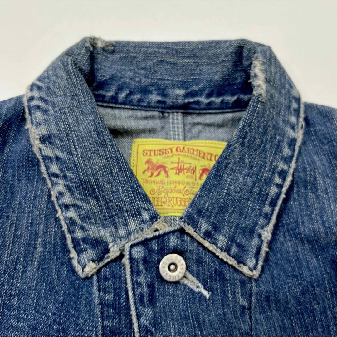 STUSSY - stussy 港北チャプト 5周年記念 ダメージデニム STUSSY - stussy 港北チャプト 5周年記念 ダメージデニム