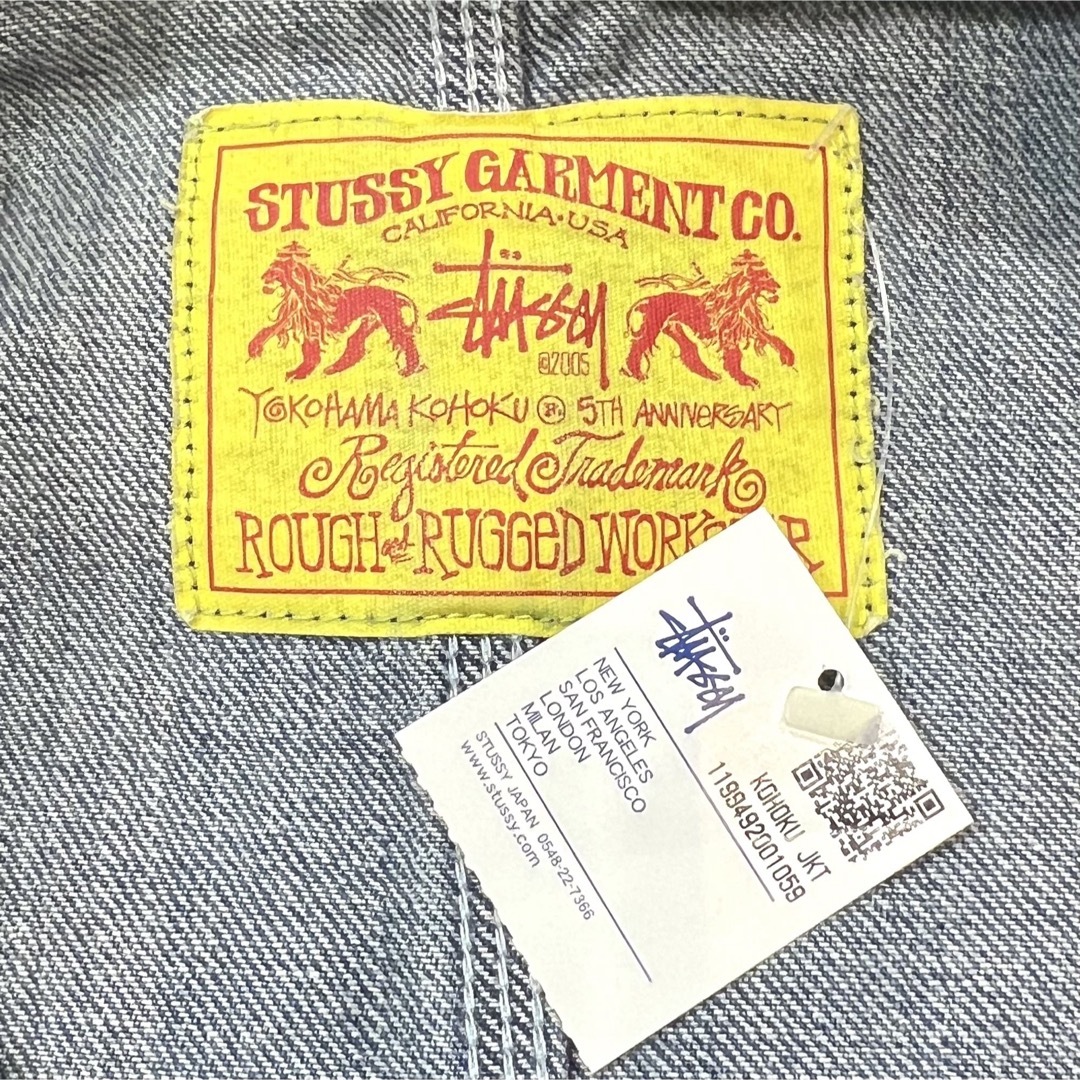 STUSSY - stussy 港北チャプト 5周年記念 ダメージデニム STUSSY - stussy 港北チャプト 5周年記念 ダメージデニム