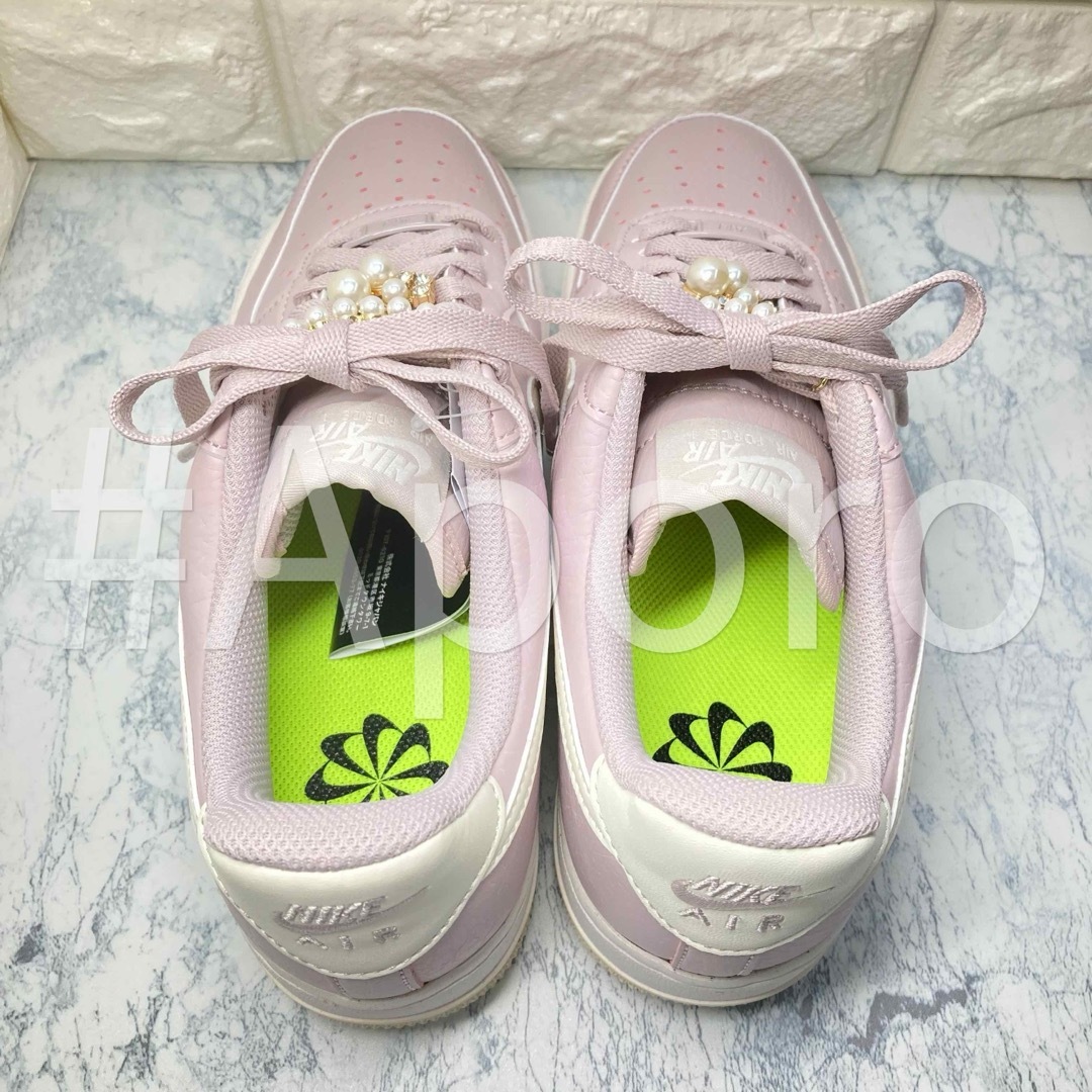 NIKE - NIKE ナイキ AIR FORCE 1 エアフォース1 ピンク パール NIKE - NIKE ナイキ AIR FORCE 1 エアフォース1 ピンク パール