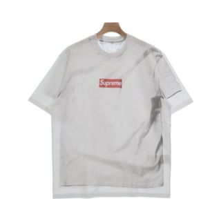 シュプリーム(Supreme)のSupreme シュプリーム Tシャツ・カットソー M 白 【古着】【中古】【送料無料】(Tシャツ/カットソー(半袖/袖なし))