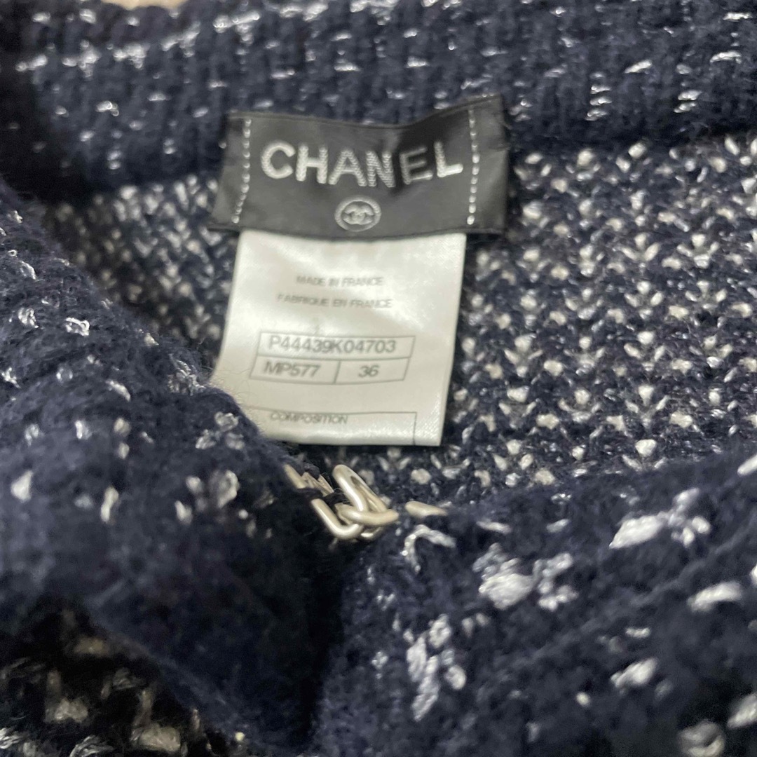 CHANEL - CHANEL ニットジャケットの通販 by KR|シャネルならラクマ CHANEL - CHANEL ニットジャケットの通販 by KR|シャネルならラクマ