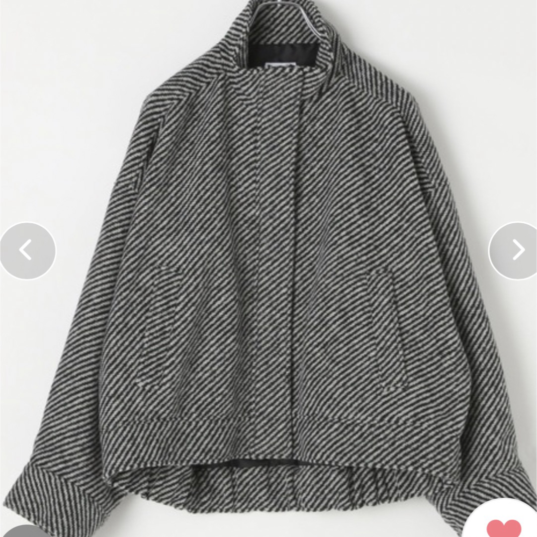 LEPSIM - LEPSIM スライバーBIGブルゾン ストライプ 即完売 新品 LEPSIM - LEPSIM スライバーBIGブルゾン ストライプ 即完売 新品