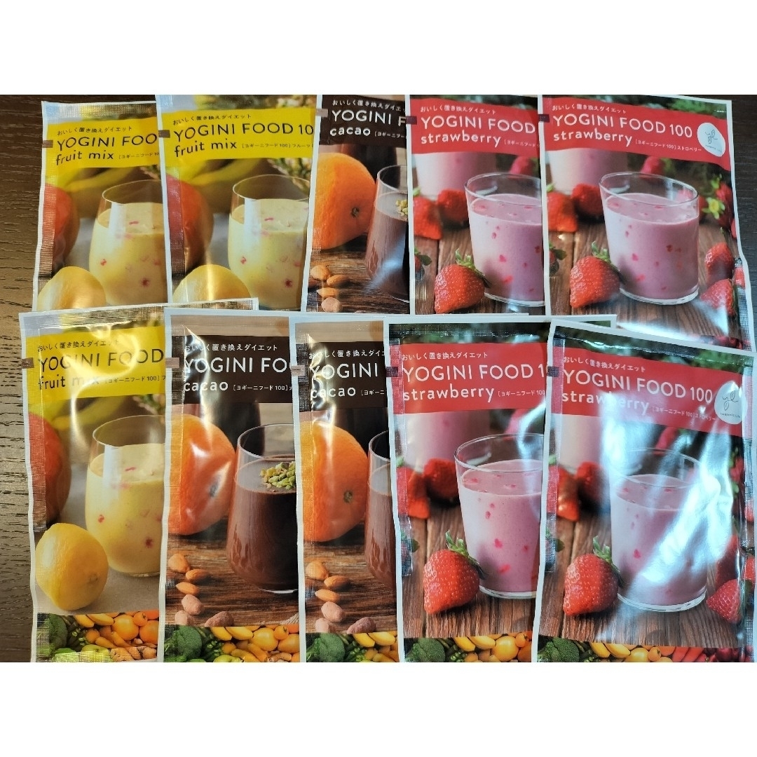 YOGINI FOOD100 cacao ヨギーニフード100 カカオ味 5袋 YOGINI FOOD100 cacao ヨギーニフード100 カカオ味 5袋