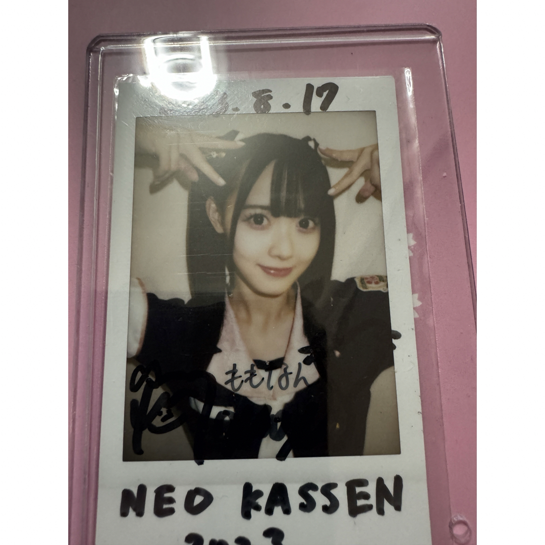 高嶺のなでしこ 松本ももな チェキ 直筆サイン入り 高嶺のなでしこ 松本ももな チェキ 直筆サイン入り