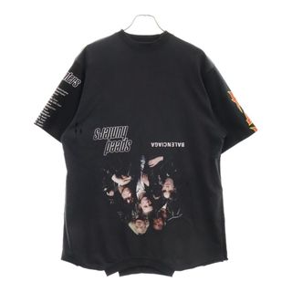 バレンシアガ 19SS ドッキングデザインオーバーサイズド迷彩 バレンシアガ 19SS ドッキングデザインオーバーサイズド迷彩
