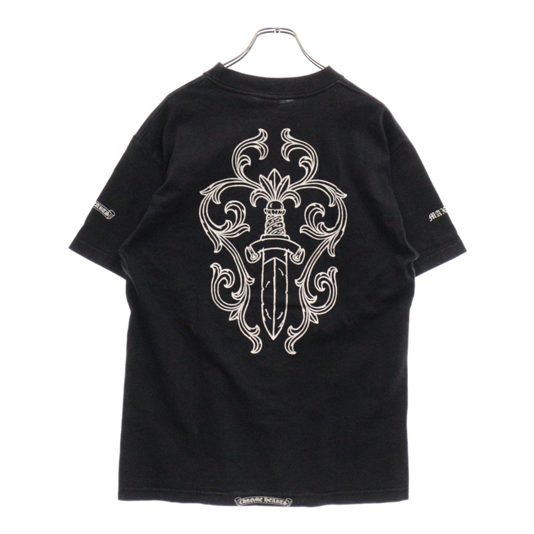 CHROME HEARTS クロムハーツ OLD ×max field Dagger S/S TEE CHROME HEARTS クロムハーツ OLD ×max field Dagger S/S TEE