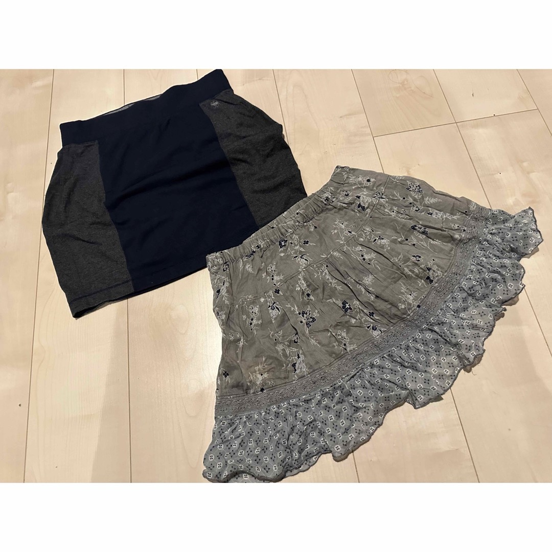 Abercrombie&Fitch(アバクロンビーアンドフィッチ)のアバクロ ミニスカ2点 レディースのスカート(ミニスカート)の商品写真