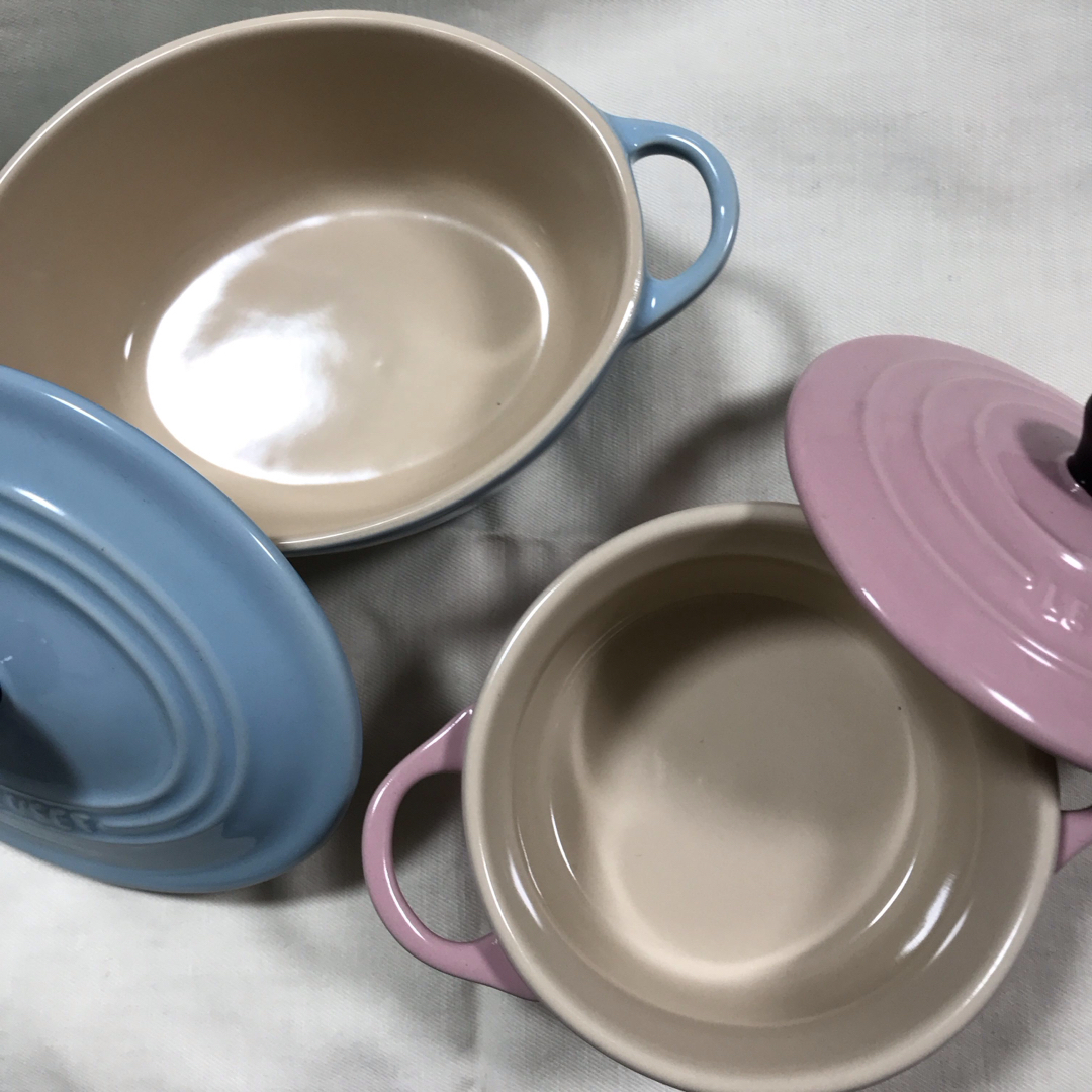 LE CREUSET - ル・クルーゼ ミニココットセット ラウンド LE CREUSET - ル・クルーゼ ミニココットセット ラウンド