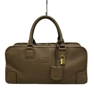 LOEWE ロエベ アマソナ23 リザード ベージュ ハンドバッグ レザー LOEWE ロエベ アマソナ23 リザード ベージュ ハンドバッグ レザー