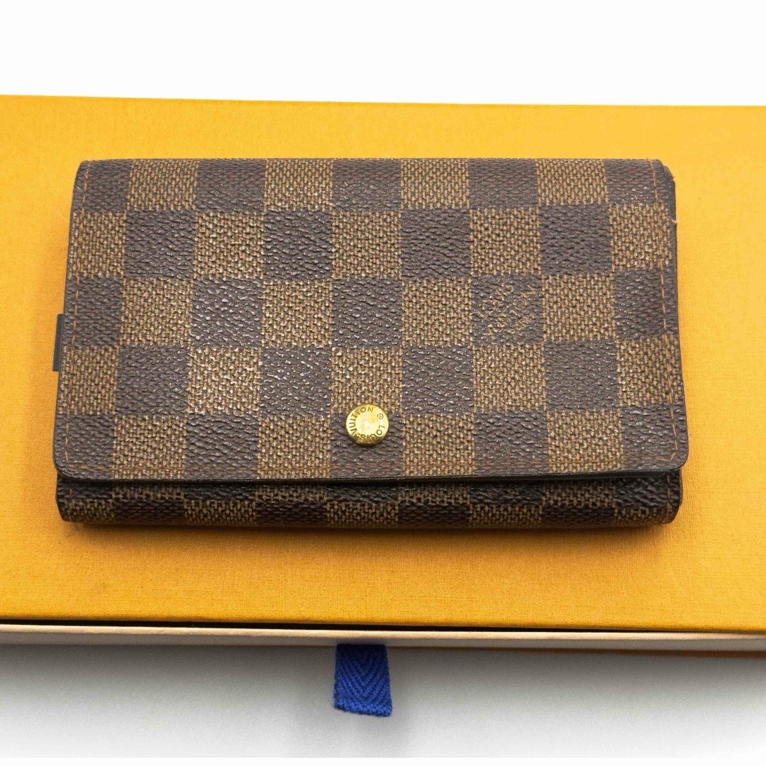 ルイヴィトン【最高級美品】ダミエポルトフォイユトレゾールL字 ルイヴィトン【最高級美品】ダミエポルトフォイユトレゾールL字