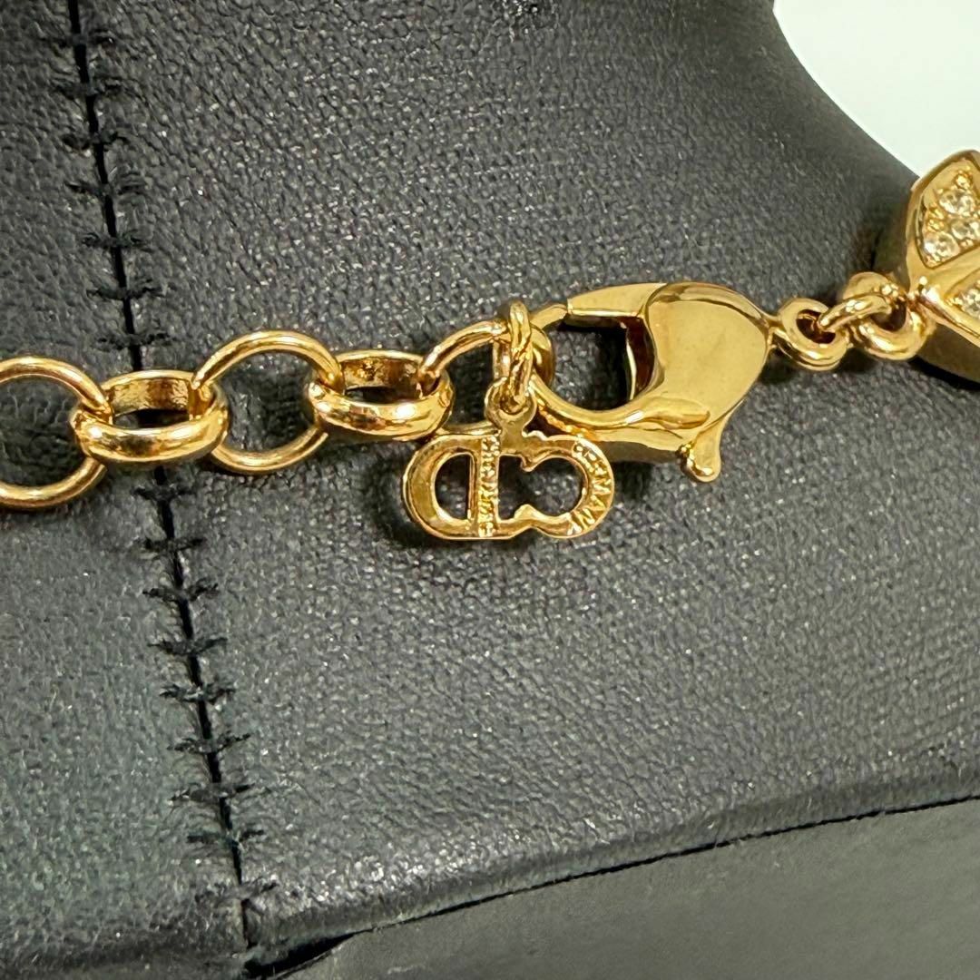 美品】Christian Dior ヴィンテージ ゴールド ネックレス 希少 美品】Christian Dior ヴィンテージ ゴールド ネックレス 希少