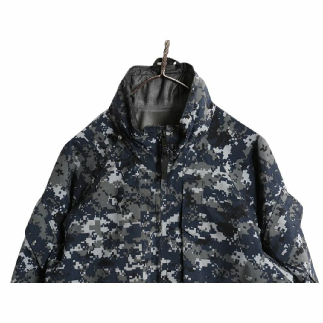 米軍実物 US NAVY デジタルカモ ゴアテックス ジャケット SMALL 米軍実物 US NAVY デジタルカモ ゴアテックス ジャケット SMALL