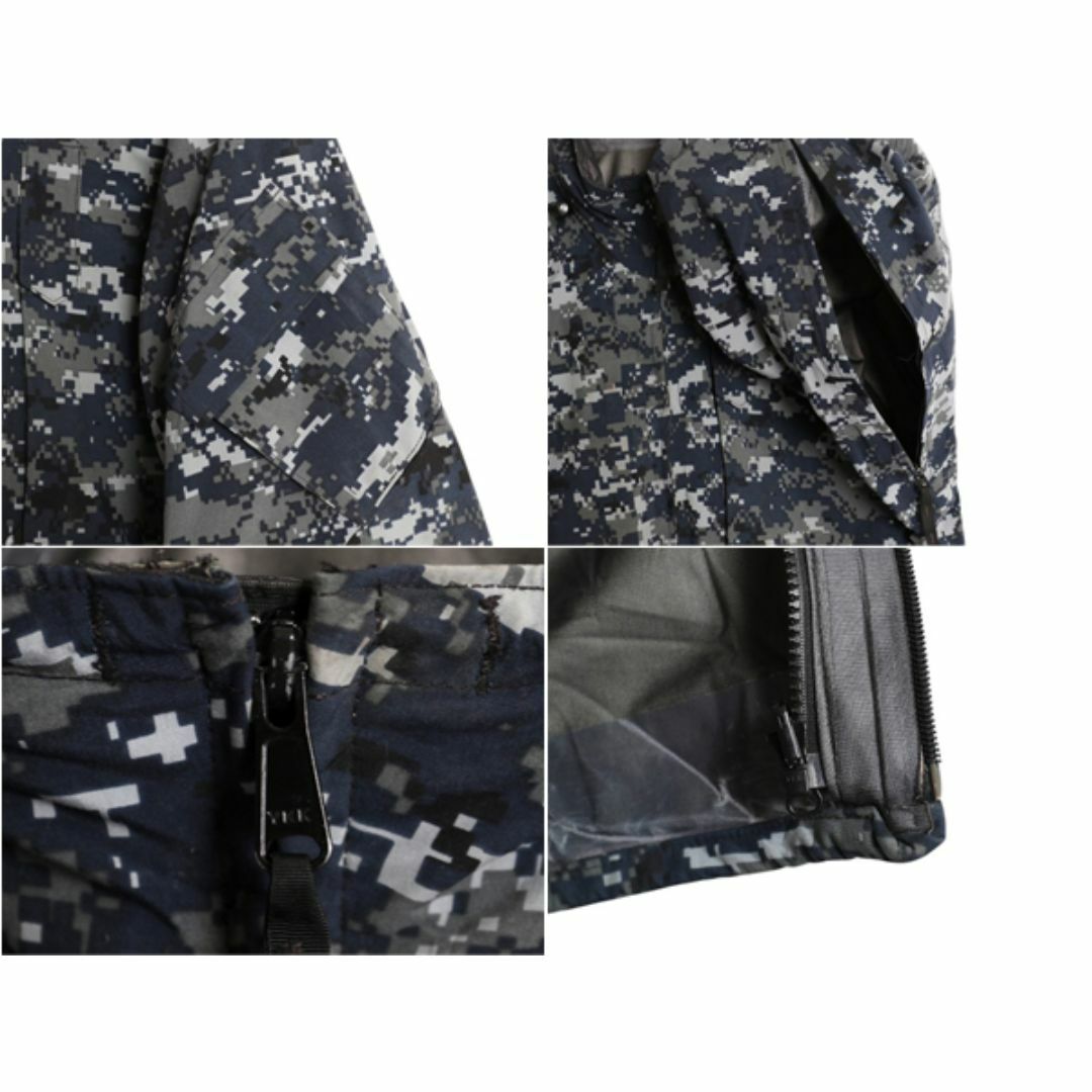 米軍実物 US NAVY デジタルカモ ゴアテックス ジャケット SMALL 米軍実物 US NAVY デジタルカモ ゴアテックス ジャケット SMALL