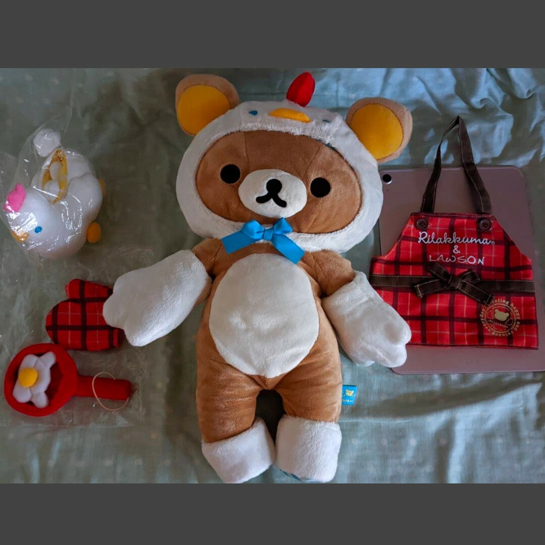 リラックマ - リラックマ 2012年 ローソン限定 未使用 大きな リラックマ - リラックマ 2012年 ローソン限定 未使用 大きな
