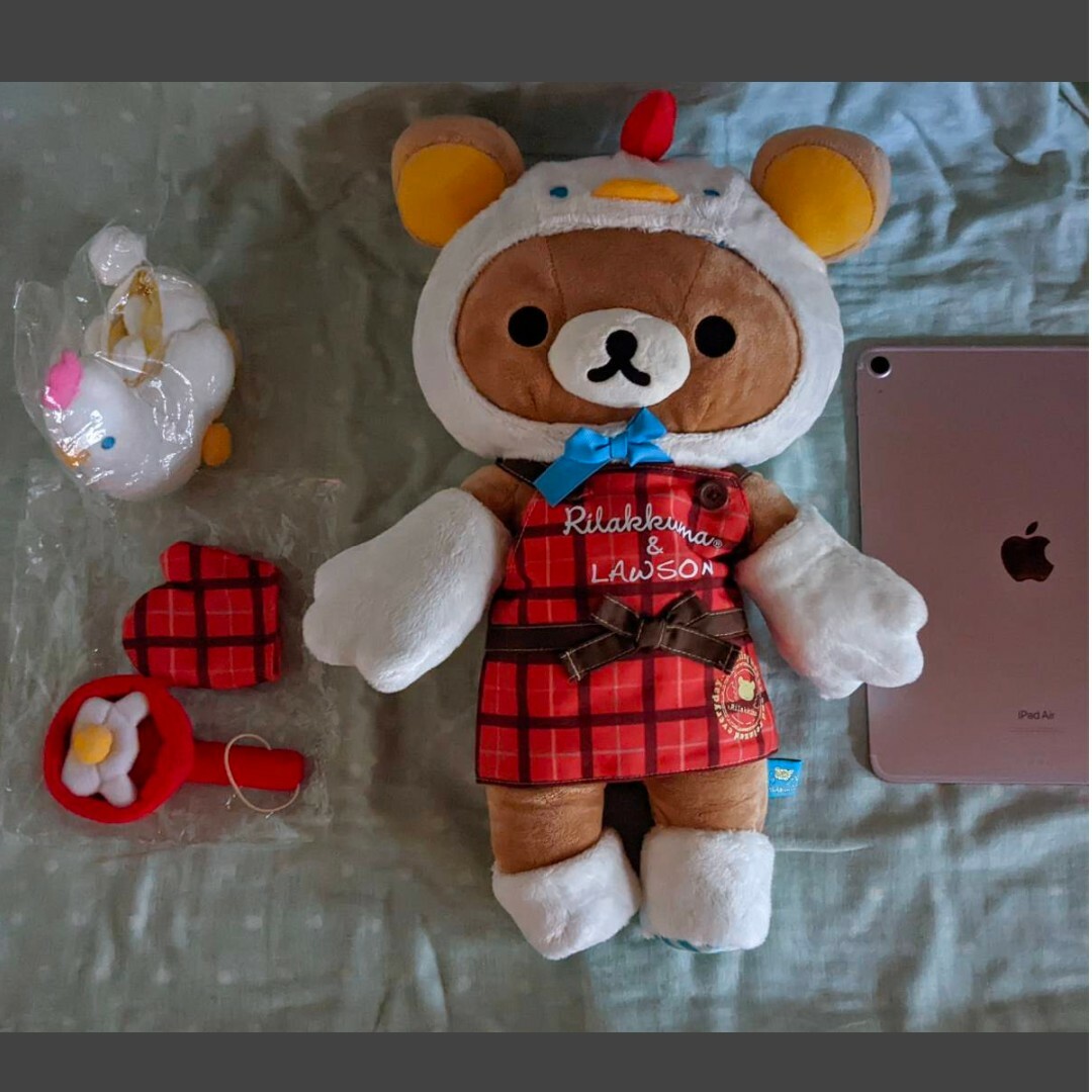リラックマ - リラックマ 2012年 ローソン限定 未使用 大きな リラックマ - リラックマ 2012年 ローソン限定 未使用 大きな