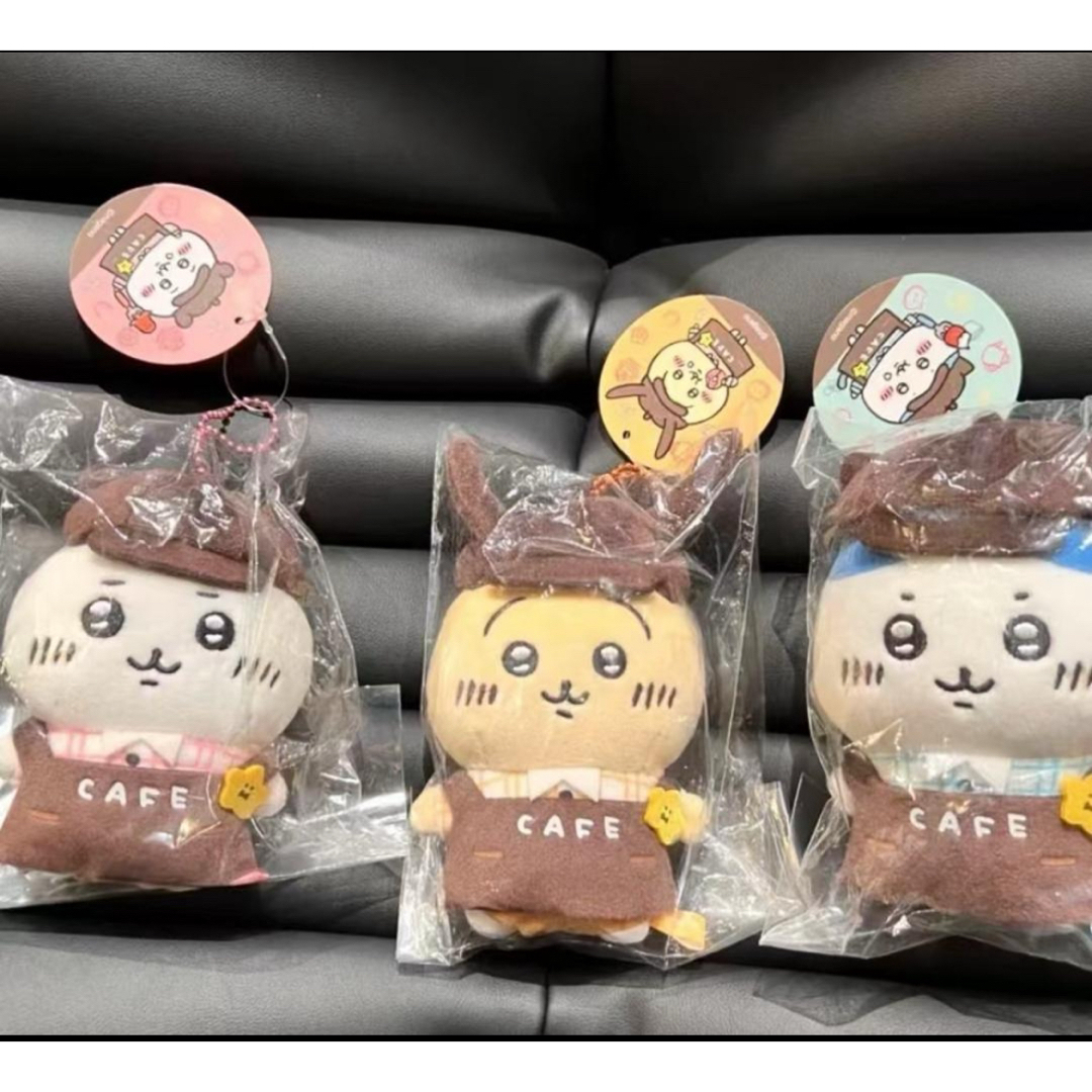 ちいかわ カフェ店員さん マスコット うさぎ.. ならっ ちいかわ カフェ店員さん マスコット うさぎ.. ならっ