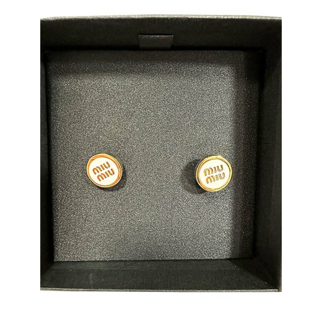 MIU MIU ミュウミュウ アクセサリー エナメルメタル ピアス MIU MIU ミュウミュウ アクセサリー エナメルメタル ピアス