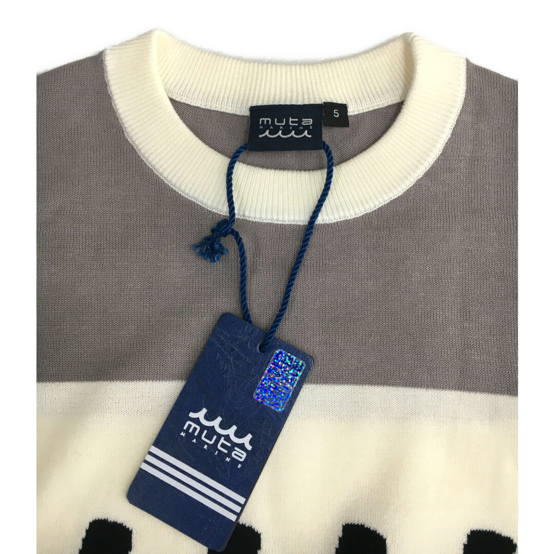 coco 未使用品 ムータマリン muta MARINE メンズ ニット 5(M coco 未使用品 ムータマリン muta MARINE メンズ ニット 5(M