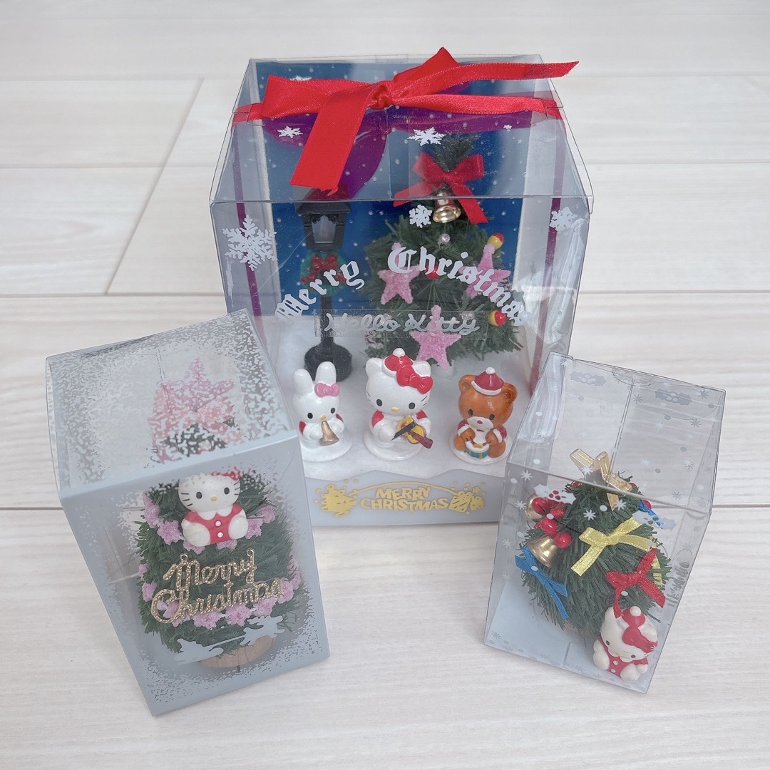 希少】ハローキティ♡クリスマスツリーセット 希少】ハローキティ♡クリスマスツリーセット
