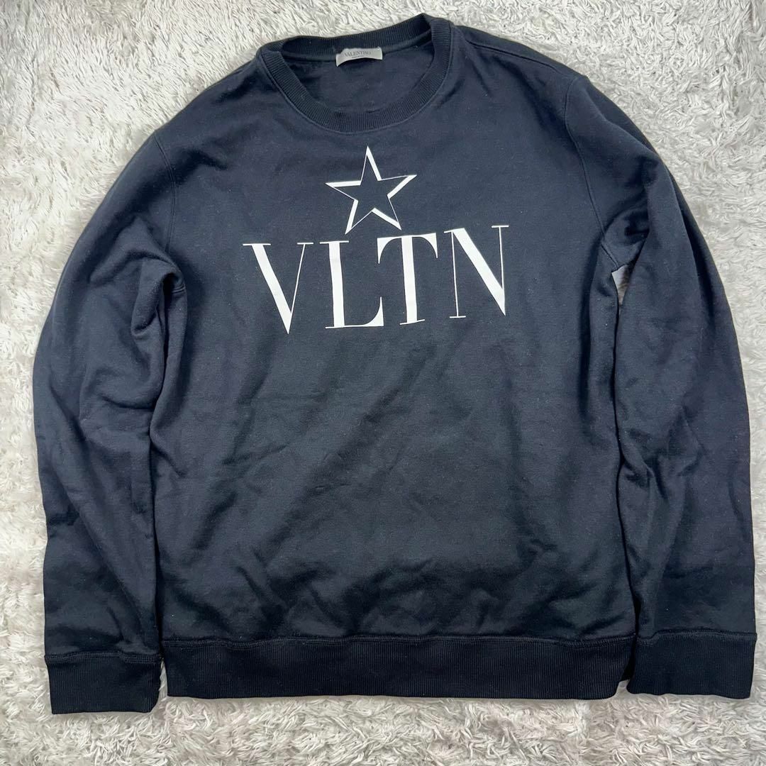ヴァレンティノ VLTN ロゴ トレーナー 黒 星 スター ブラック M ヴァレンティノ VLTN ロゴ トレーナー 黒 星 スター ブラック M
