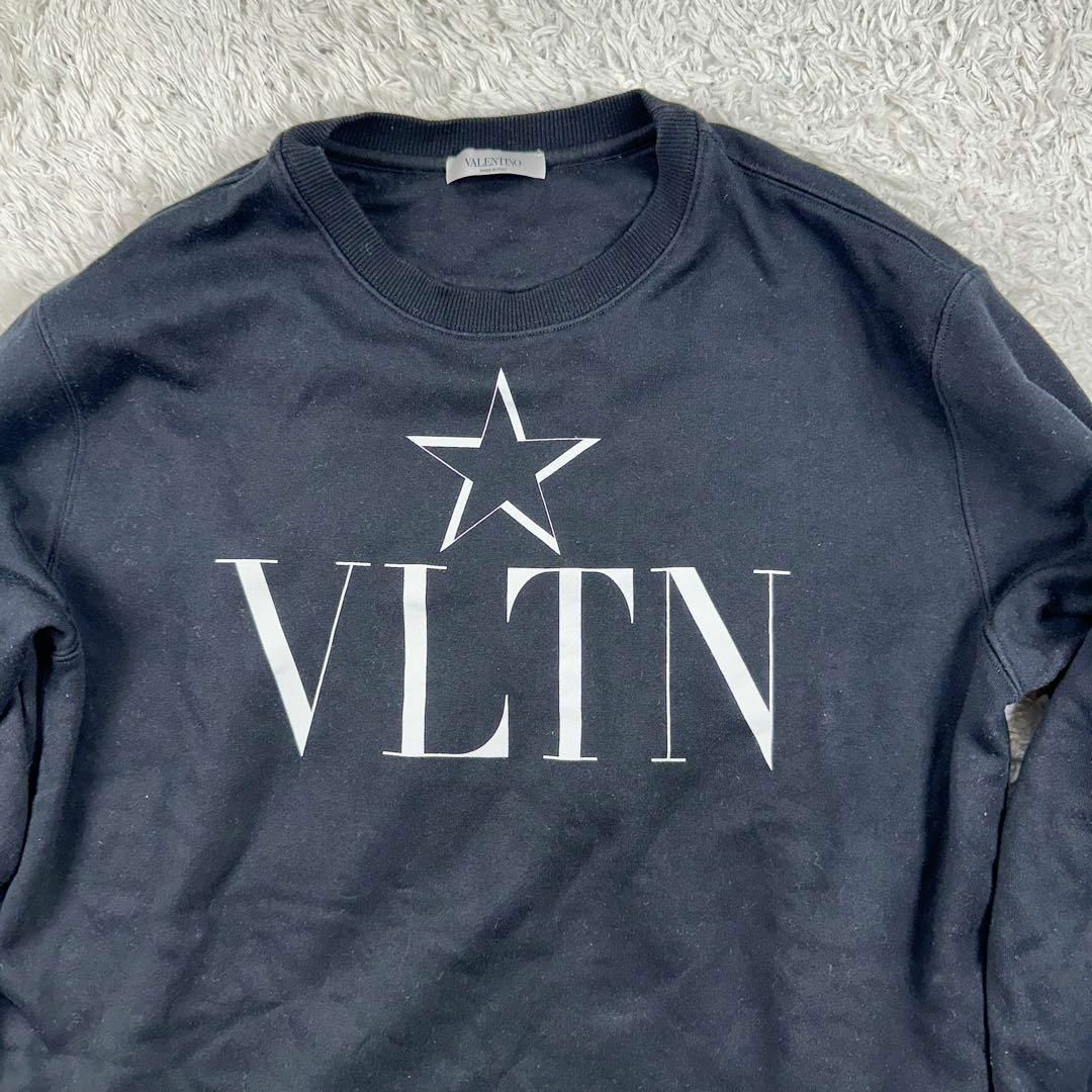ヴァレンティノ VLTN ロゴ トレーナー 黒 星 スター ブラック M ヴァレンティノ VLTN ロゴ トレーナー 黒 星 スター ブラック M
