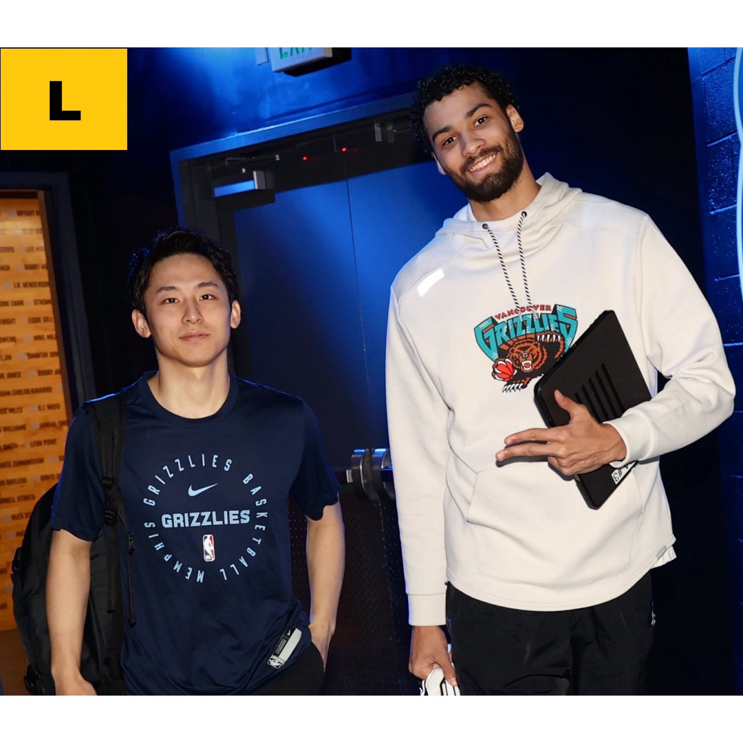 メンフィス・グリズリーズ NBA公式 選手支給品 Tシャツ 河村勇輝 メンフィス・グリズリーズ NBA公式 選手支給品 Tシャツ 河村勇輝