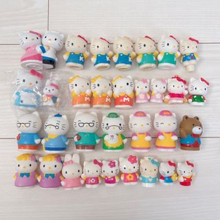 ハローキティ - 【まとめ売り】ハローキティ♡指人形セットの ハローキティ - 【まとめ売り】ハローキティ♡指人形セットの