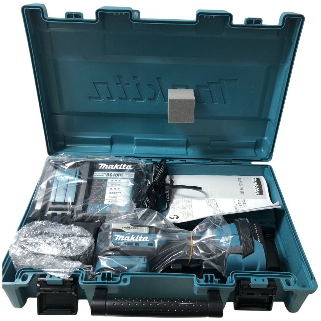 △△MAKITA マキタ 18V 充電式マルチツール フルセット(バッテリ △△MAKITA マキタ 18V 充電式マルチツール フルセット(バッテリ