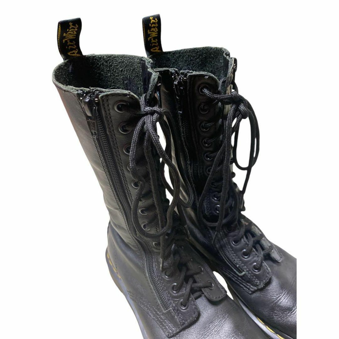 Dr.Martens - Dr.Martens 14ホール wジップブーツ UK4 23cmの Dr.Martens - Dr.Martens 14ホール wジップブーツ UK4 23cmの