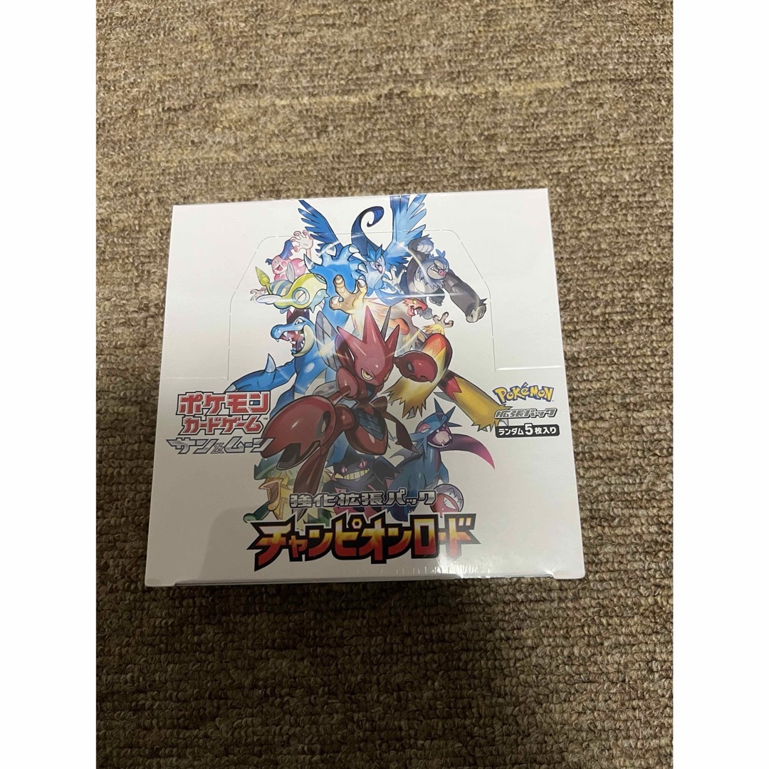 ジャンク品シュリンク付き】チャンピオンロード 1BOX Box/デッキ ジャンク品シュリンク付き】チャンピオンロード 1BOX Box/デッキ