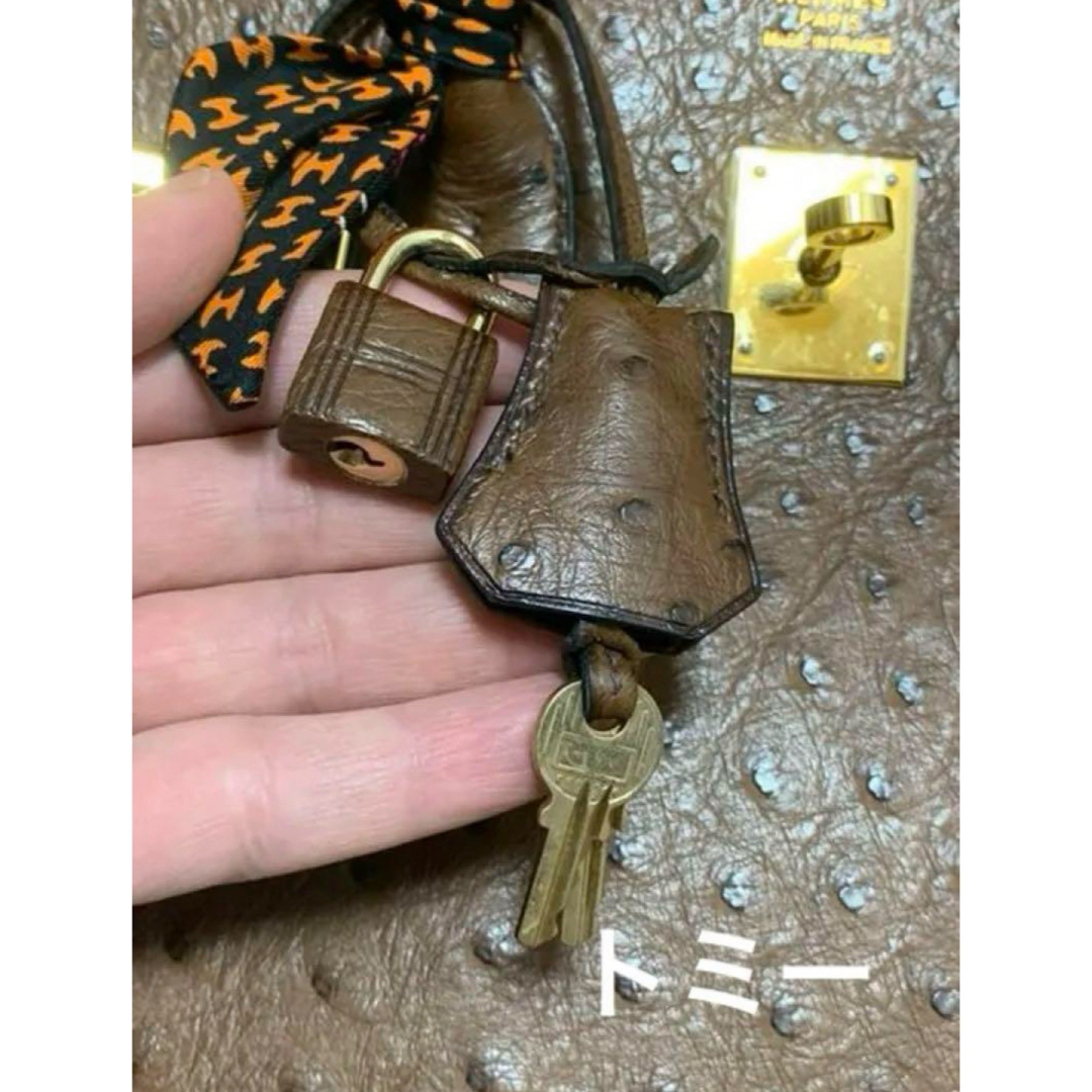 HERMES - エルメス バーキン35 オーストリッチ 駝鳥皮の通販 by HERMES - エルメス バーキン35 オーストリッチ 駝鳥皮の通販 by