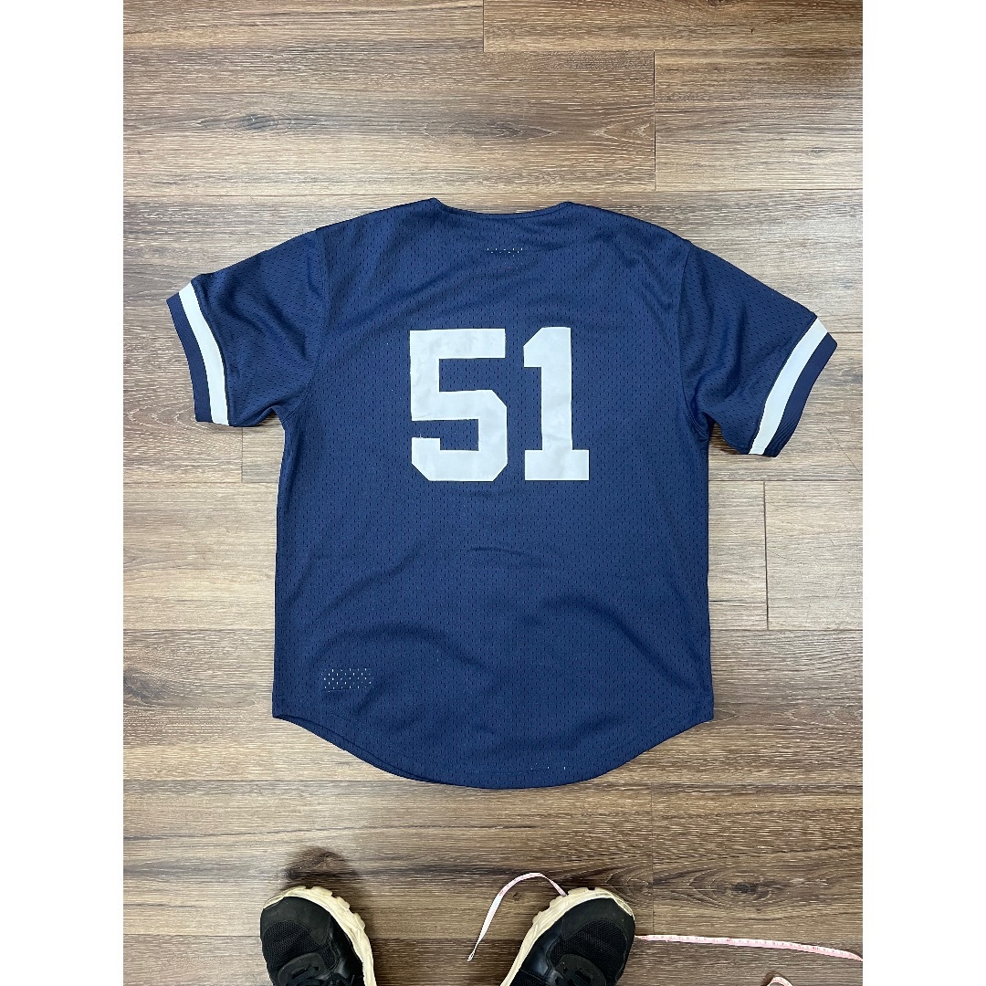 Mitchell & Ness(ミッチェルアンドネス)のs NYヤンキース ベースボールコレクション　ユニフォーム　バーニーウィリアムス メンズのジャケット/アウター(その他)の商品写真