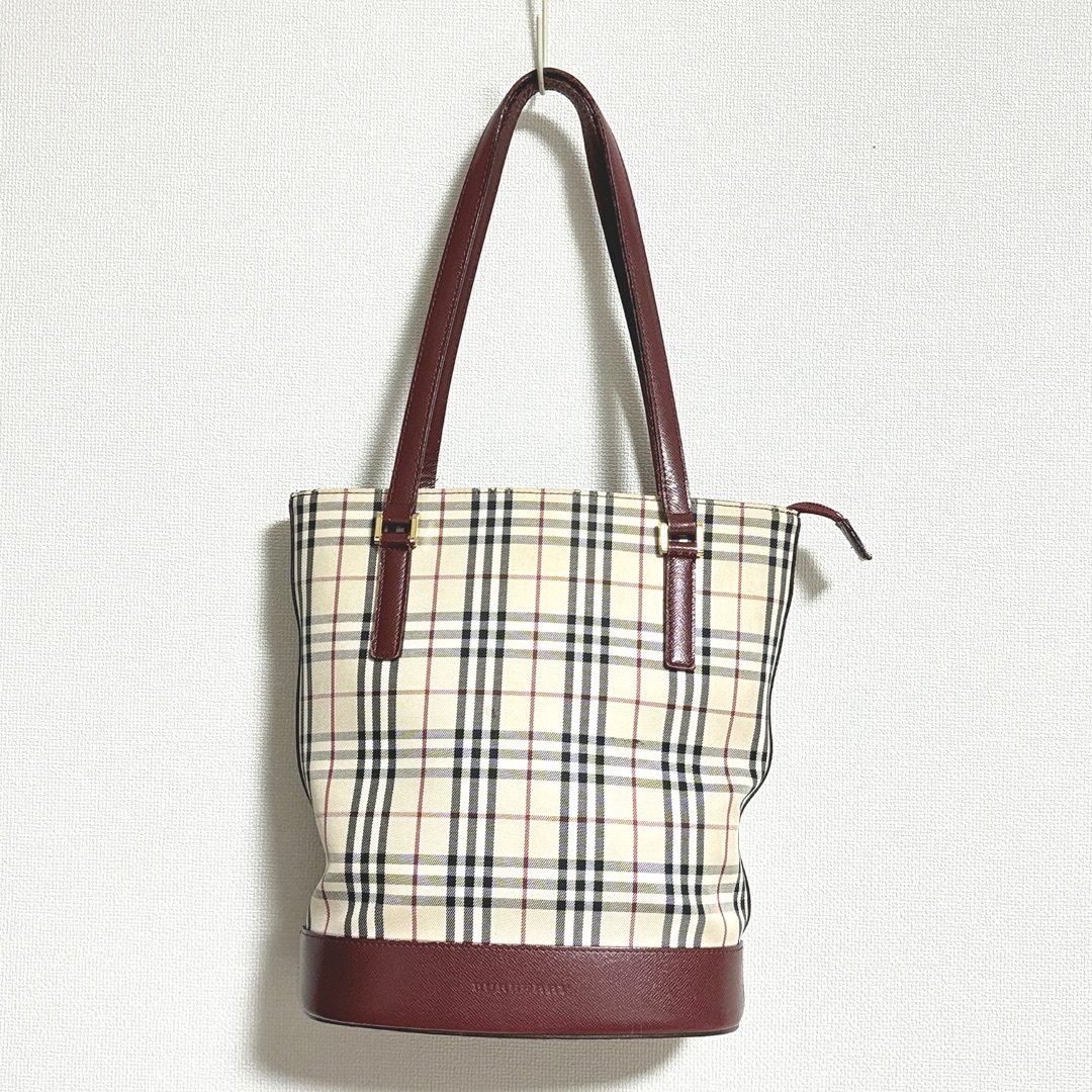 BURBERRY バーバリー】ノバチェック ハンドバッグ トートバッグ BURBERRY バーバリー】ノバチェック ハンドバッグ トートバッグ