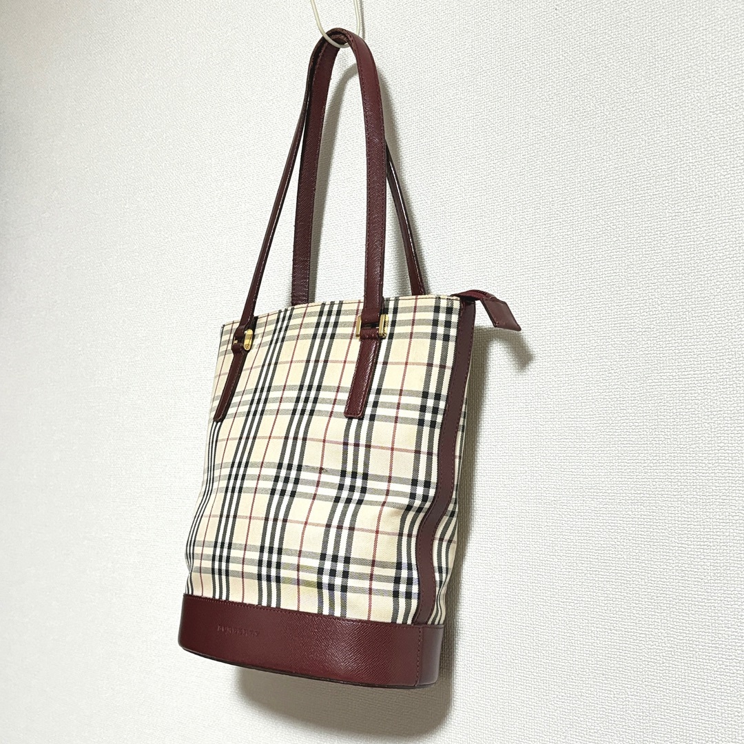 BURBERRY バーバリー】ノバチェック ハンドバッグ トートバッグ BURBERRY バーバリー】ノバチェック ハンドバッグ トートバッグ