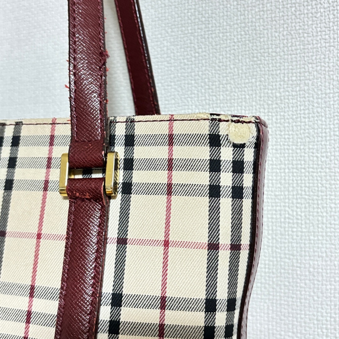 BURBERRY バーバリー】ノバチェック ハンドバッグ トートバッグ BURBERRY バーバリー】ノバチェック ハンドバッグ トートバッグ