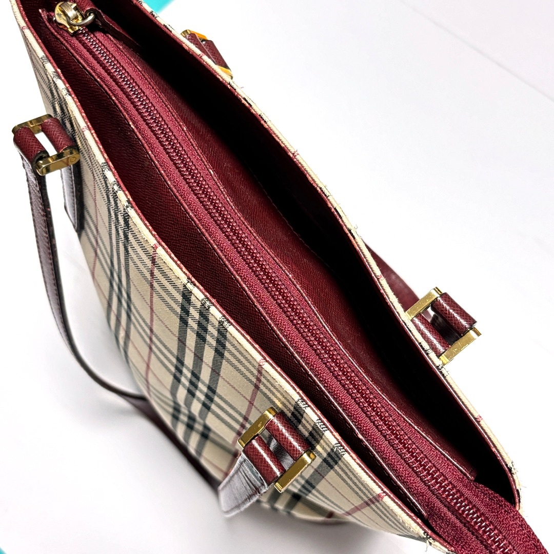 BURBERRY バーバリー】ノバチェック ハンドバッグ トートバッグ BURBERRY バーバリー】ノバチェック ハンドバッグ トートバッグ