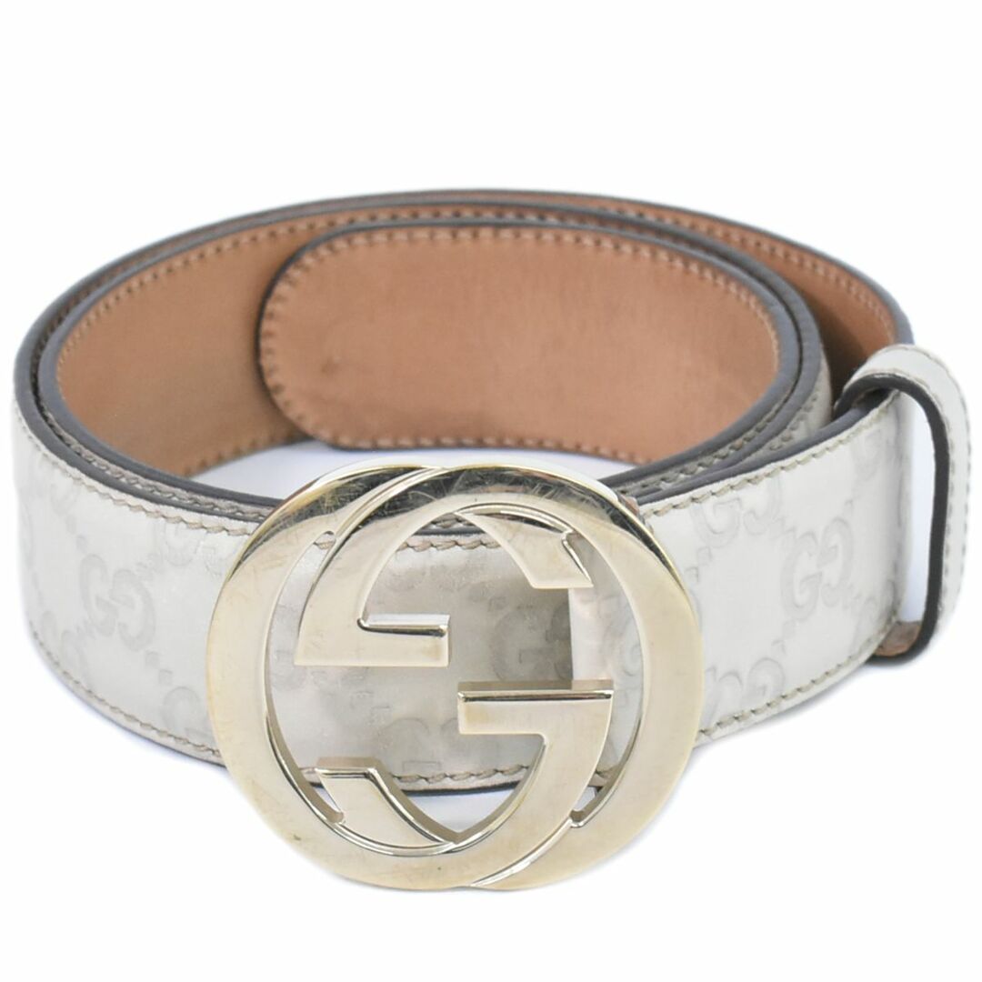 GUCCI - 本物 グッチ GUCCI インターロッキングG ベルト GUCCI - 本物 グッチ GUCCI インターロッキングG ベルト
