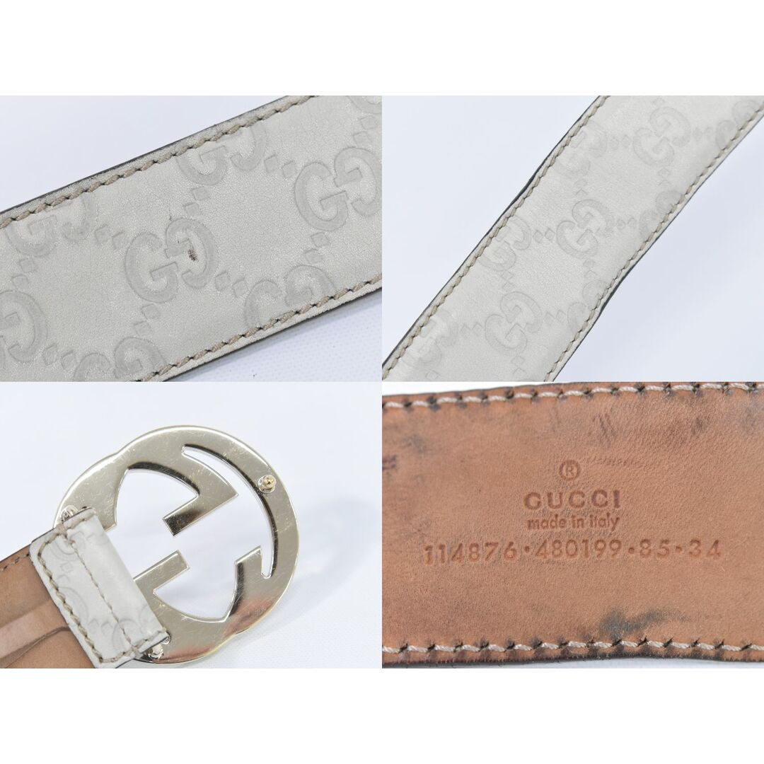 GUCCI - 本物 グッチ GUCCI インターロッキングG ベルト GUCCI - 本物 グッチ GUCCI インターロッキングG ベルト