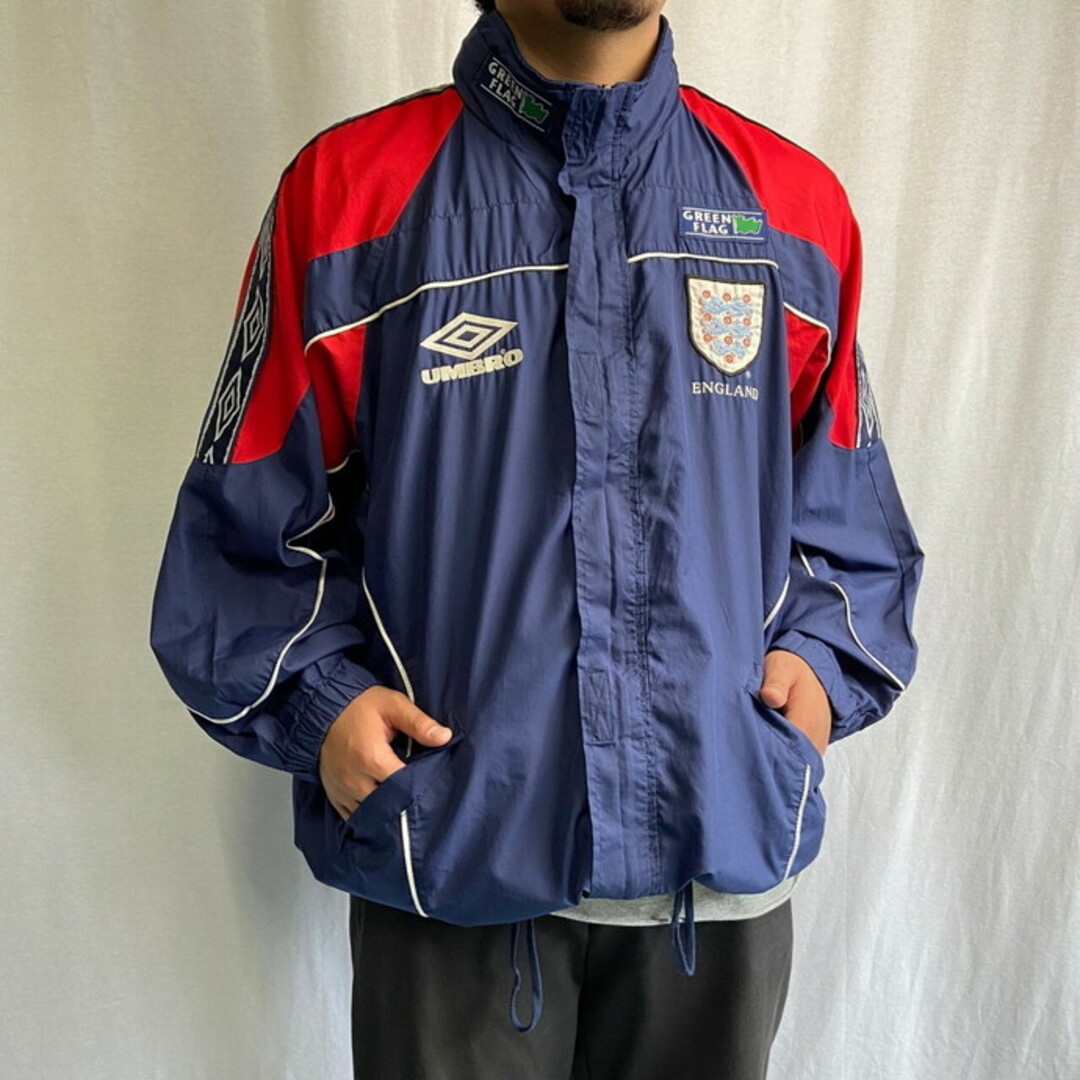 90年代 UMBRO アンブロ イングランド代表 ポリエステルトラック 90年代 UMBRO アンブロ イングランド代表 ポリエステルトラック