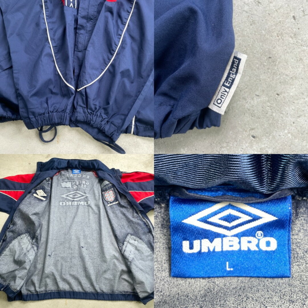 90年代 UMBRO アンブロ イングランド代表 ポリエステルトラック 90年代 UMBRO アンブロ イングランド代表 ポリエステルトラック