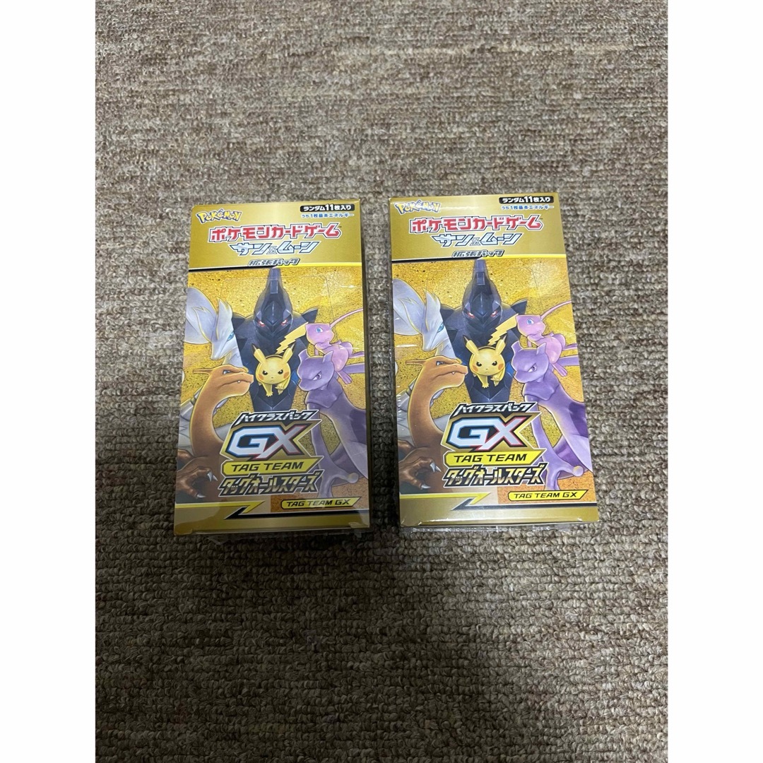 ジャンク品シュリンク付き】タッグオールスターズ 2BOX ジャンク品シュリンク付き】タッグオールスターズ 2BOX